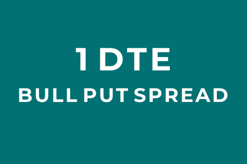 Bild mit der Bezeichnung 1 DTE Bull Put Spread