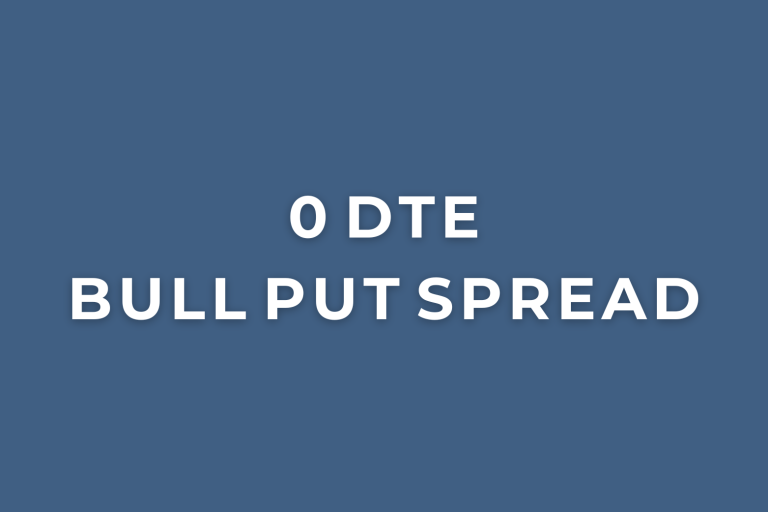 Bild mit der Bezeichnung 1 Einstieg 0 DTE Bull Put Spread
